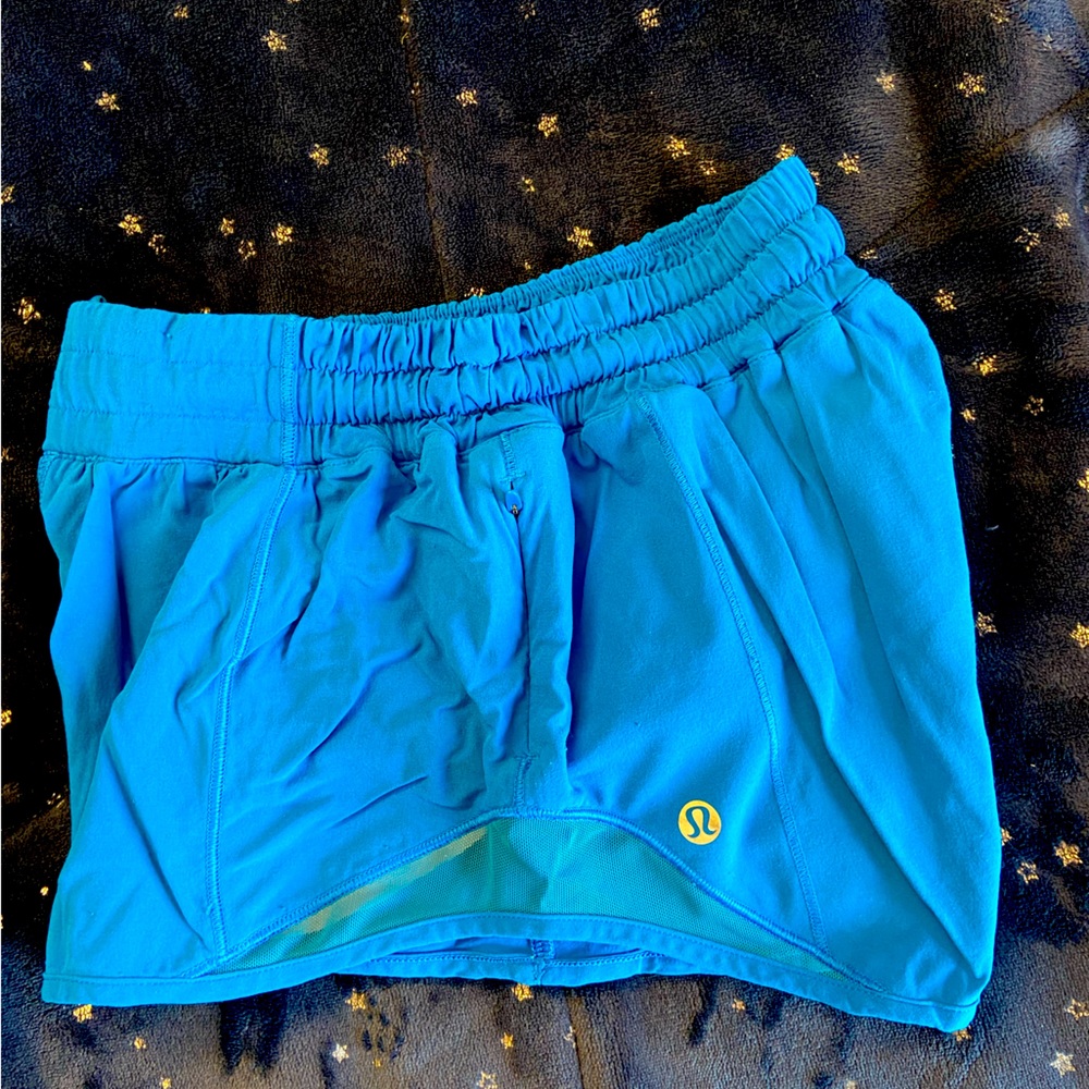 Lululemon hotty hot shorts 2.5” Blue